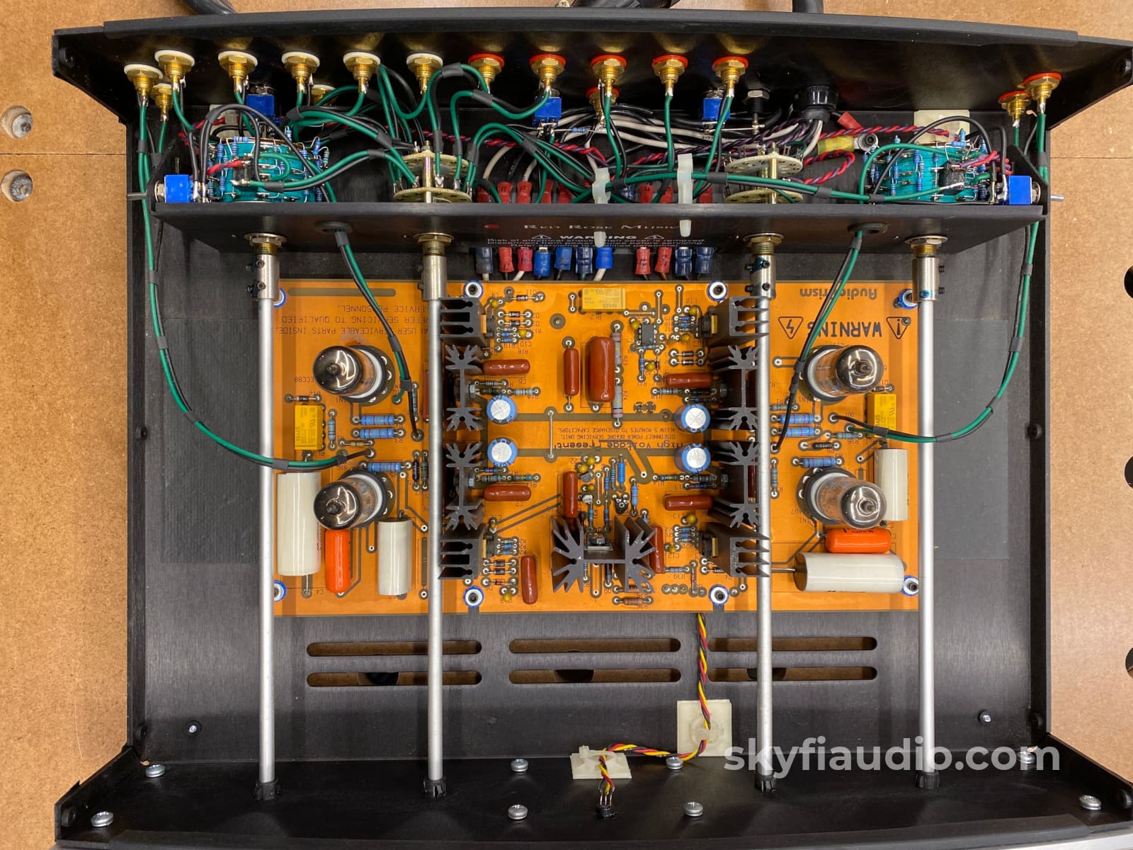 Red Rose Music Model 3 Reference Tube Preamp With Separate Power Supply - Rare Preamplifier