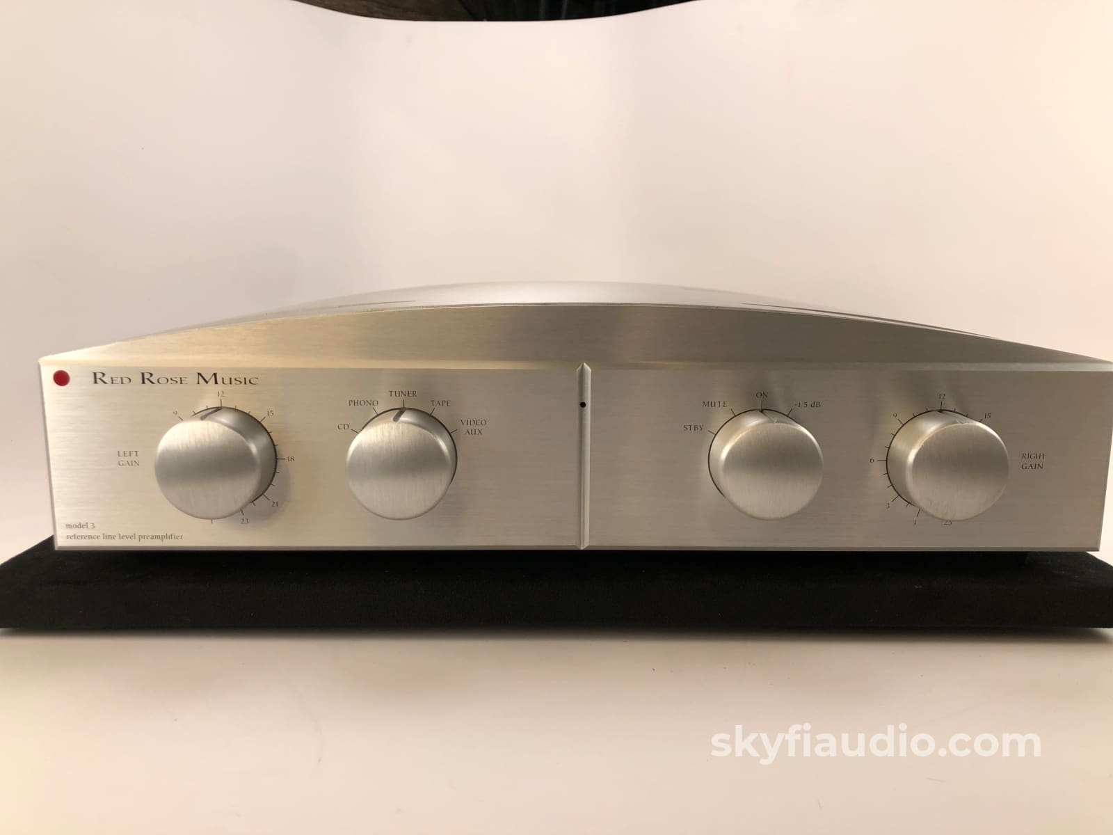 Red Rose Music Model 3 Reference Tube Preamp With Separate Power Supply - Rare Preamplifier