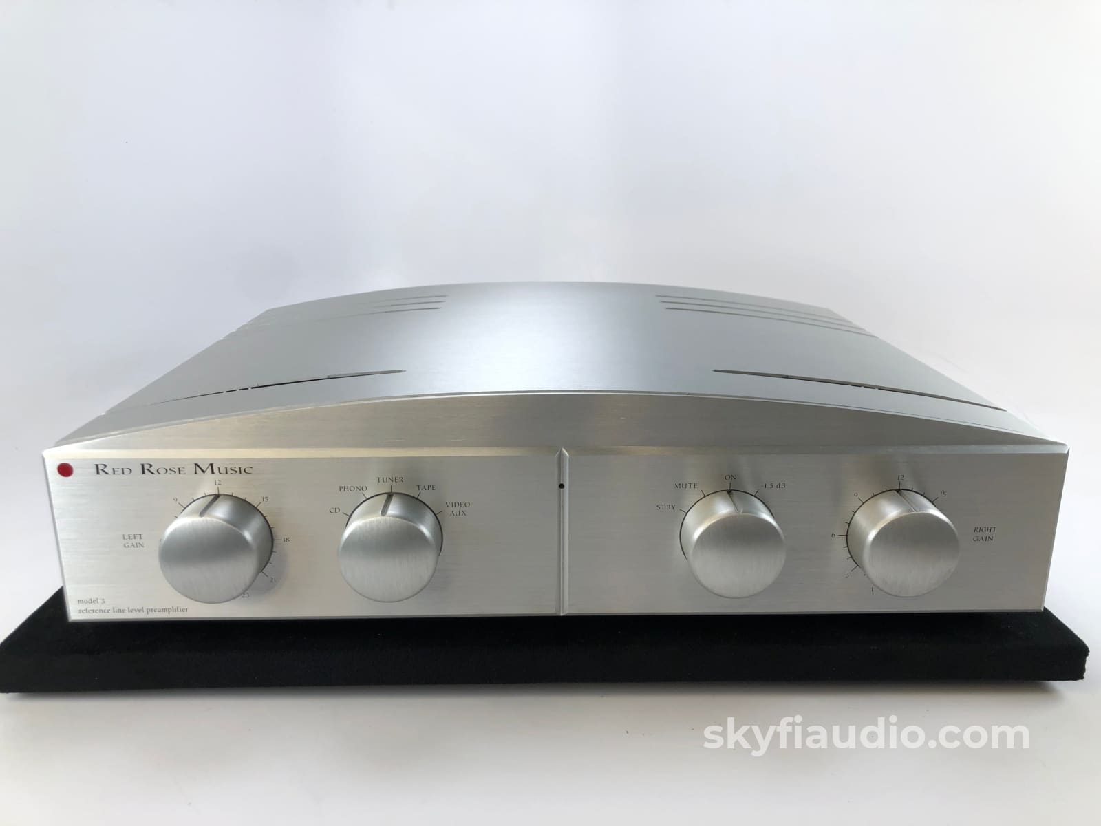 Red Rose Music Model 3 Reference Tube Preamp With Separate Power Supply - Rare Preamplifier