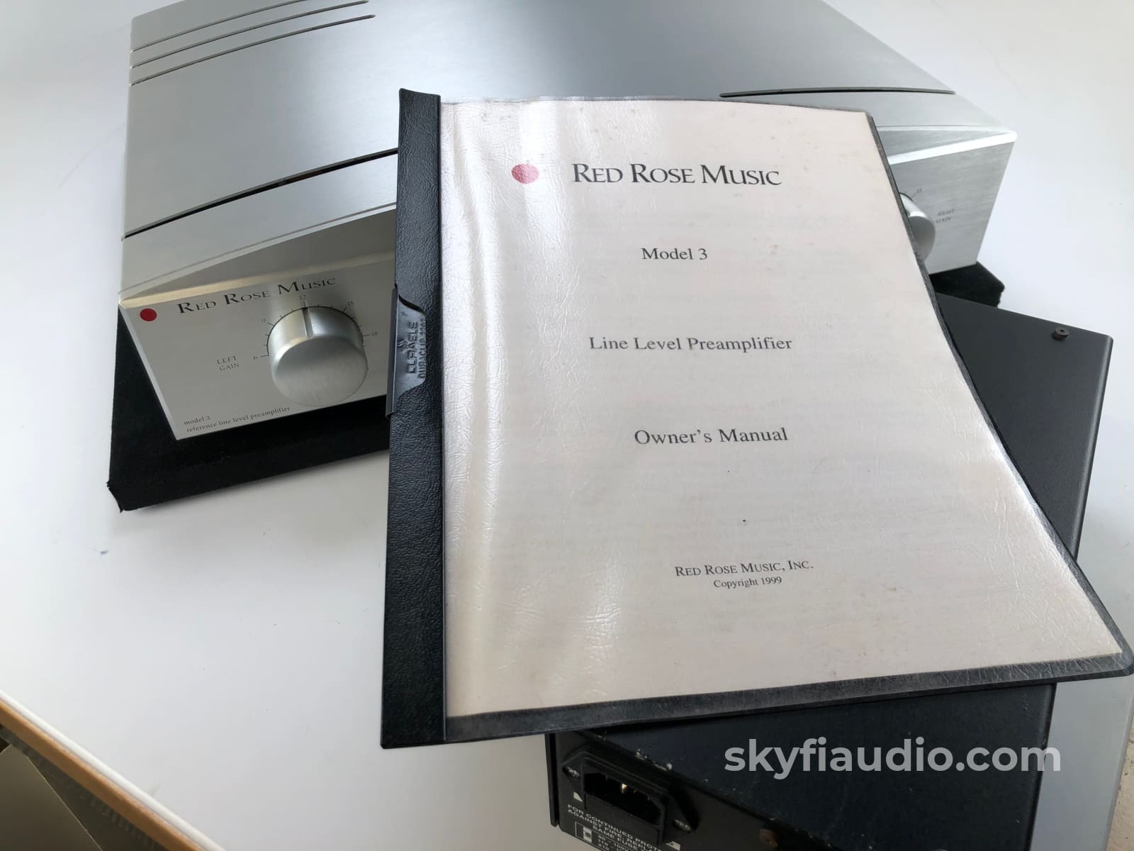 Red Rose Music Model 3 Reference Tube Preamp With Separate Power Supply - Rare Preamplifier