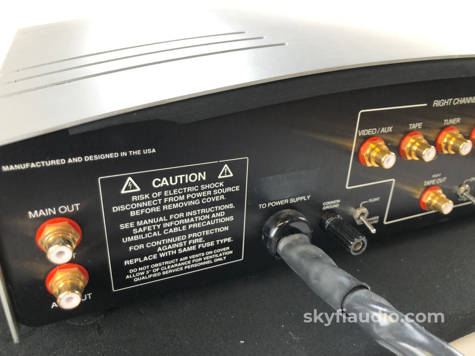 Red Rose Music Model 3 Reference Tube Preamp With Separate Power Supply - Rare Preamplifier