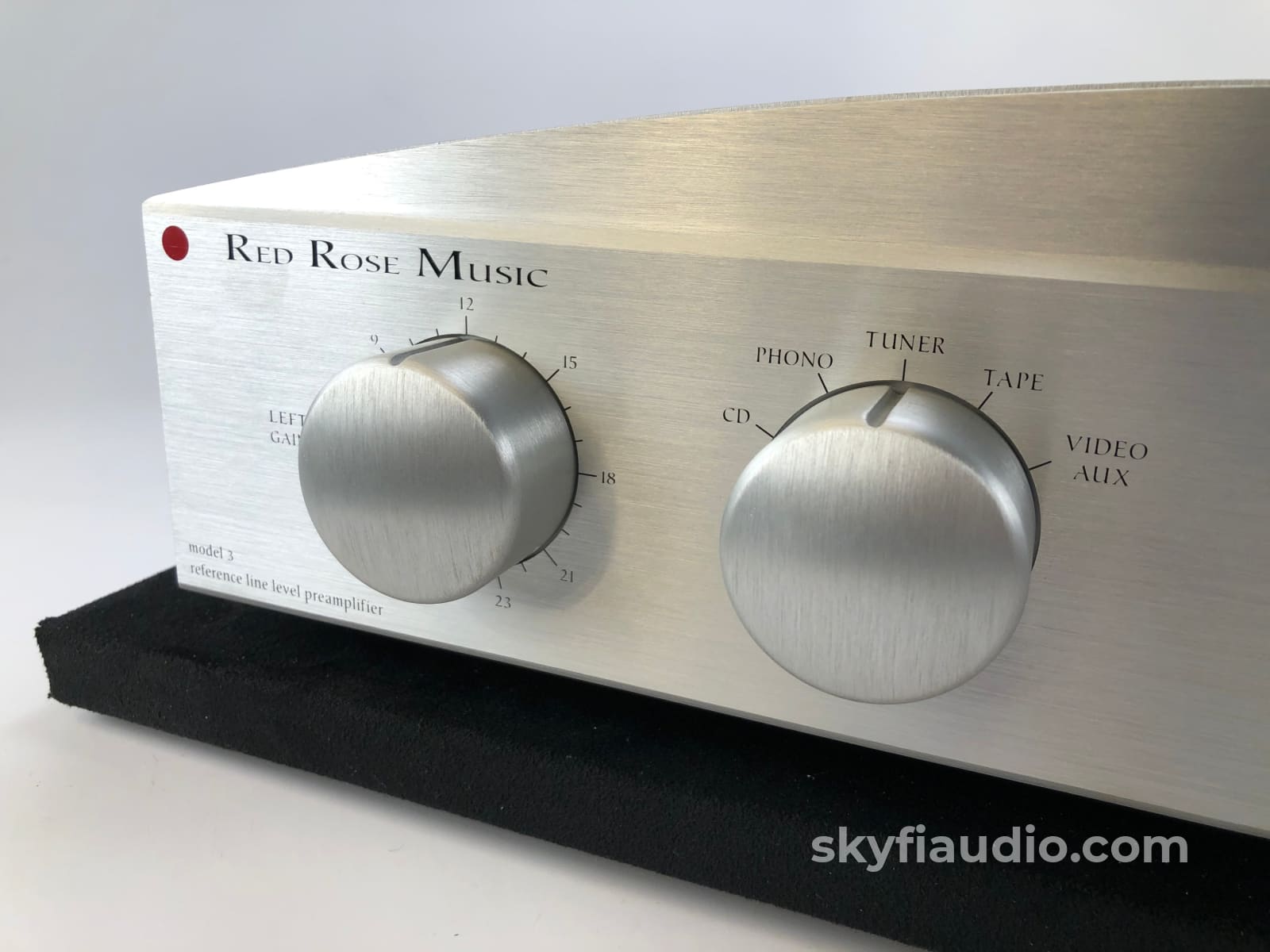 Red Rose Music Model 3 Reference Tube Preamp With Separate Power Supply - Rare Preamplifier