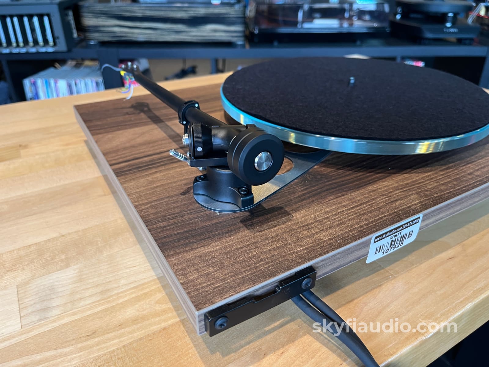 Rega Planar 3 50th Anniversary Edition Turntable - Walnut Finish - Turntable