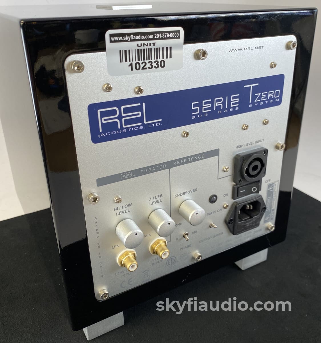 Rel Acoustics Tzero Compact Subwoofer Speakers