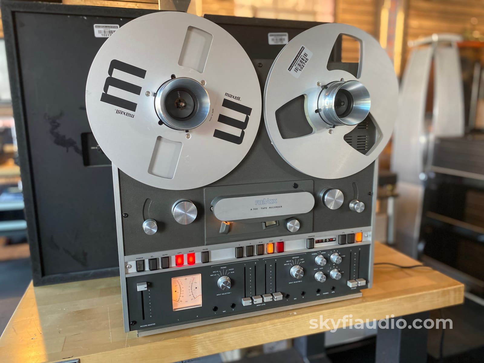 Revox A700 Reel To Machine - Great Performer Tape Deck