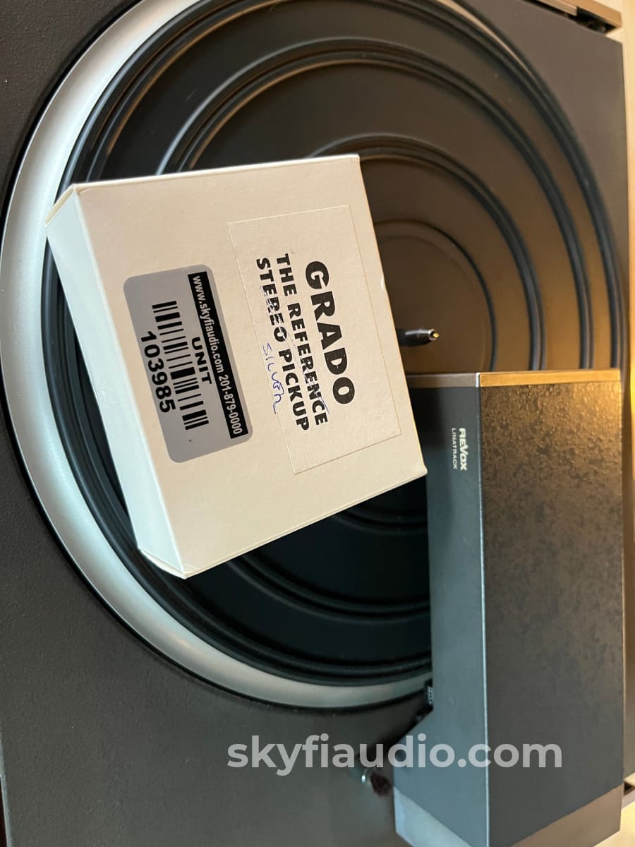 Revox B-790 Vintage Linear tracking Turntable - W/ New Grado Silver Cartridge Turntable