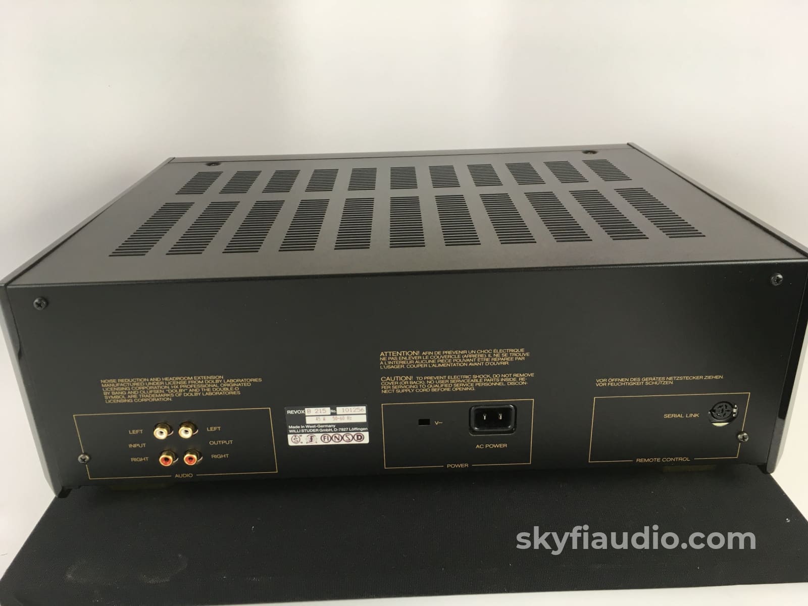 Revox B215-S Tape Deck
