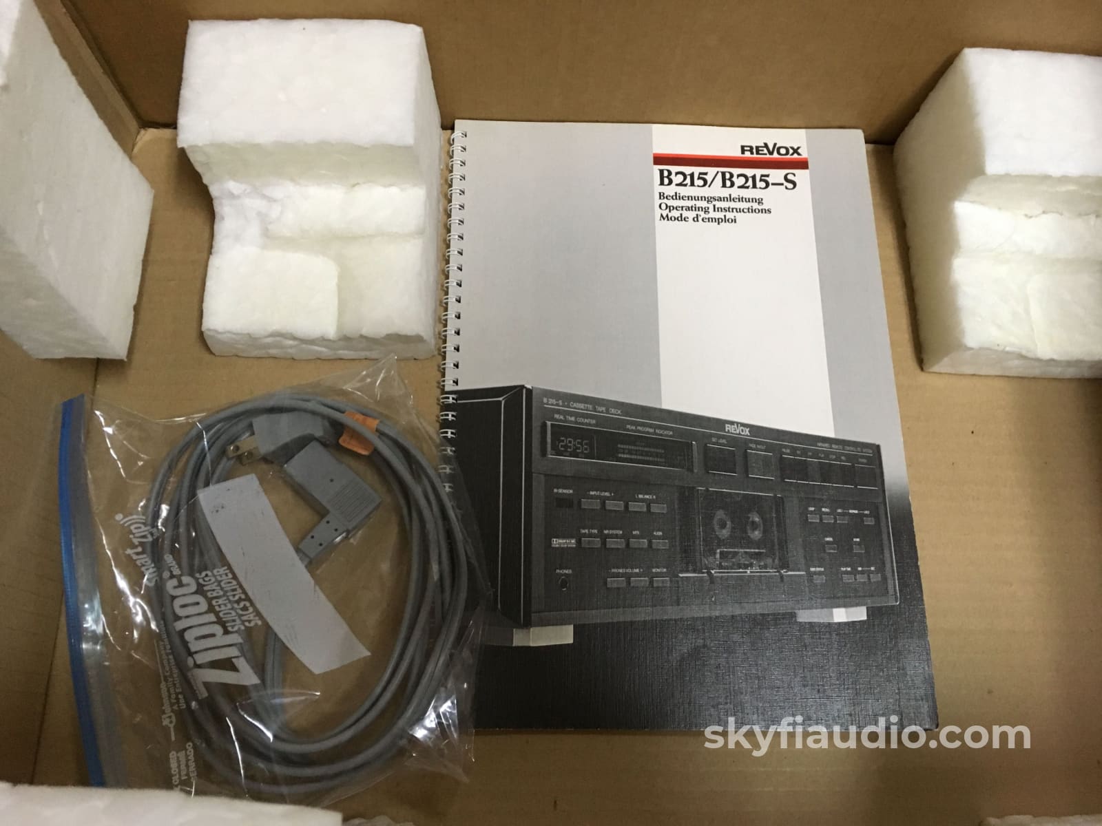 ReVox B215-S Tape Deck