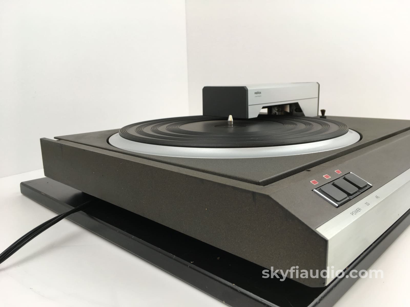 Revox B795 Turntable With Tangential Arm And Linn Asaka Cartridge