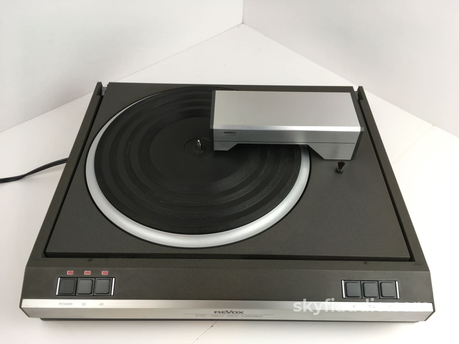 Revox B795 Turntable With Tangential Arm And Linn Asaka Cartridge