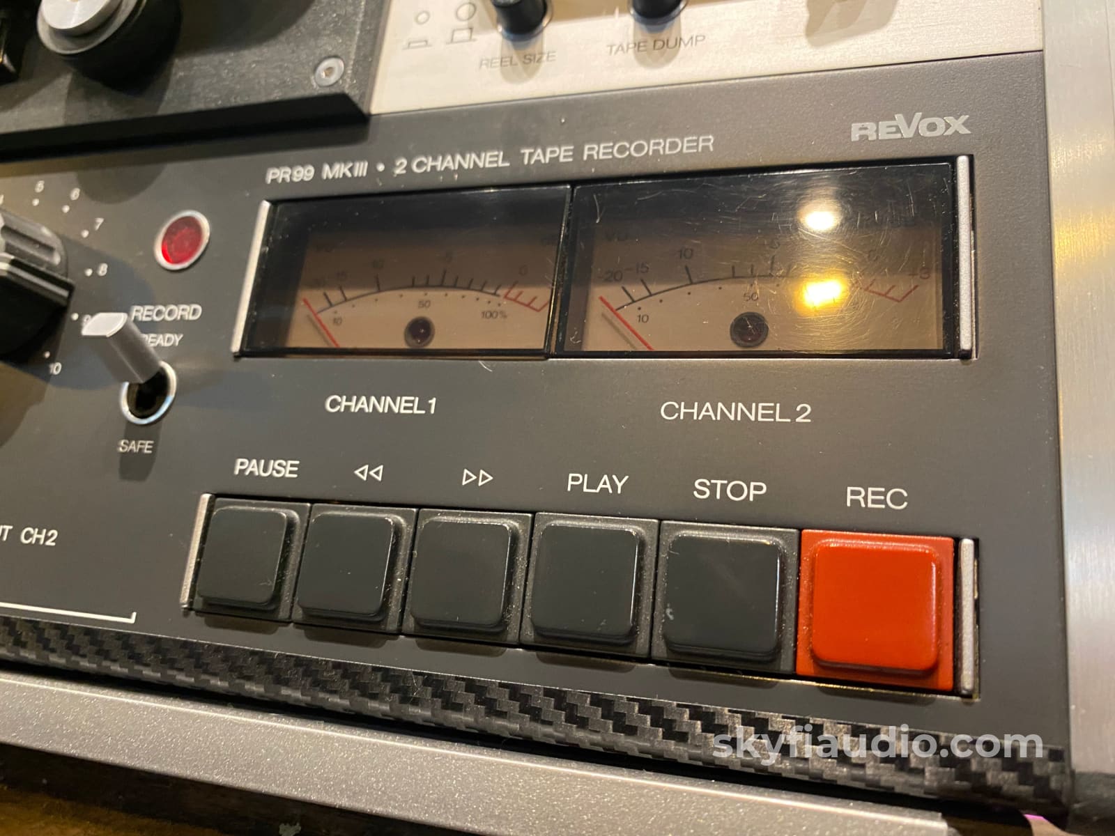 Revox Pr-99 Mkiii Reel To - Restored Best Version With Variable Speed Tape Deck