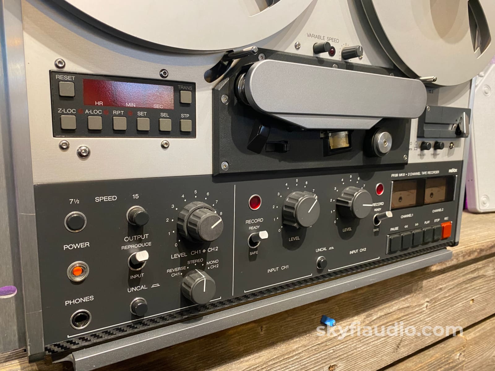 Revox Pr-99 Mkiii Reel To - Restored Best Version With Variable Speed Tape Deck