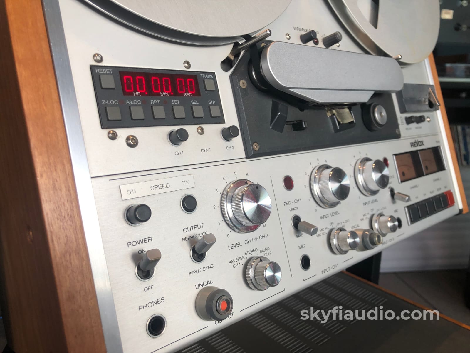 Revox Pr99 Mkii Reel To - 2 Track Collectors Favorite Tape Deck