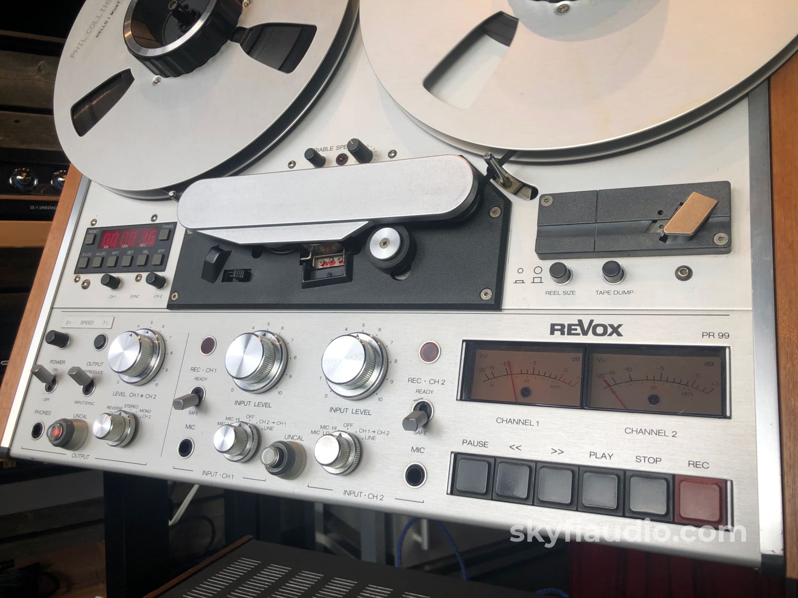 Revox Pr99 Mkii Reel To - 2 Track Collectors Favorite Tape Deck