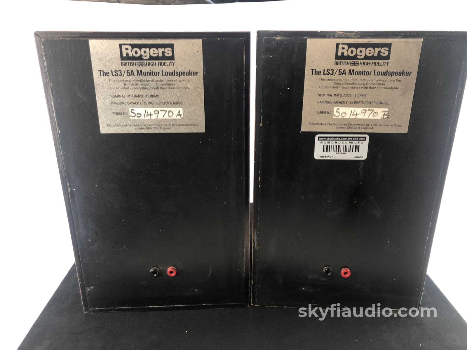 Rogers Ls3/5A Bbc Speakers - A True Audio Classic