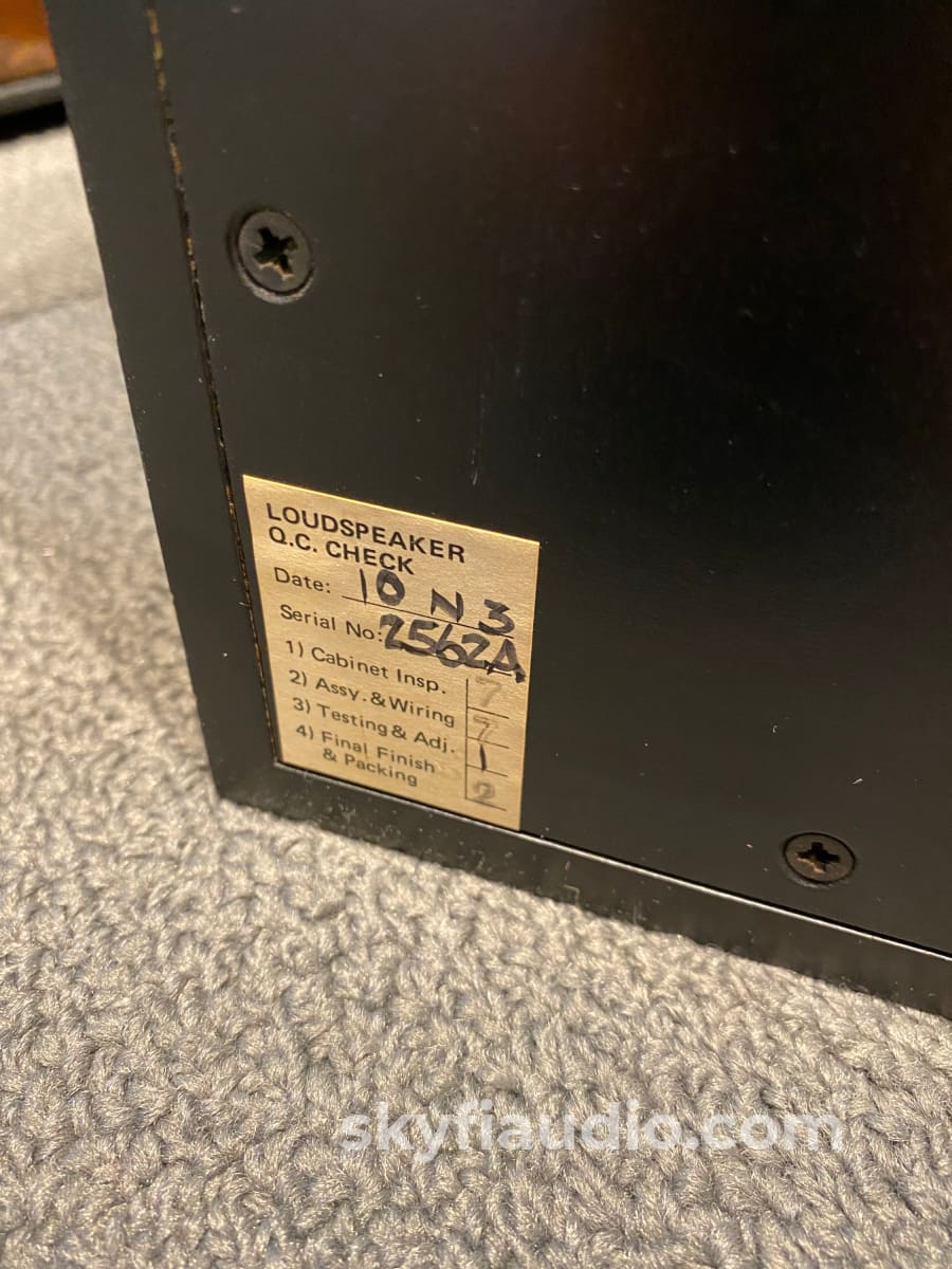 Rogers Studio 1 Vintage Professional Speakers