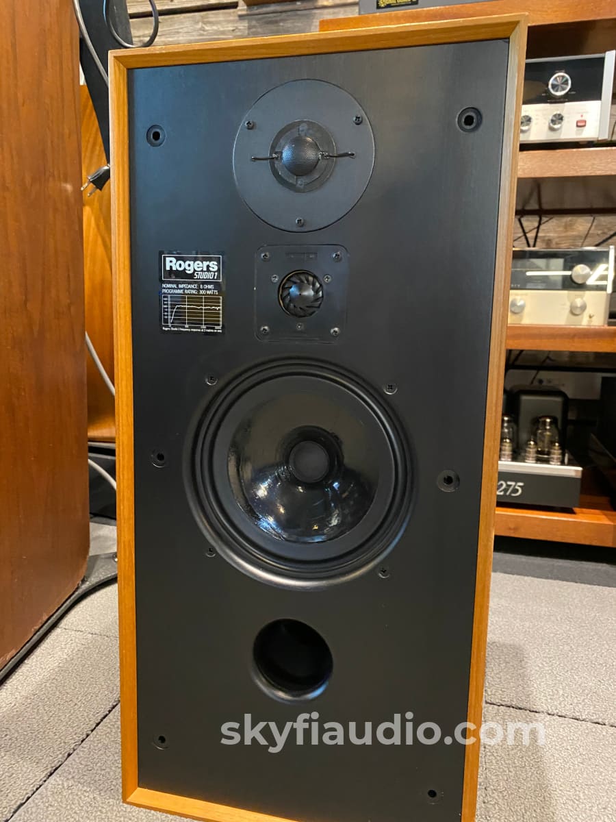 Rogers Studio 1 Vintage Professional Speakers