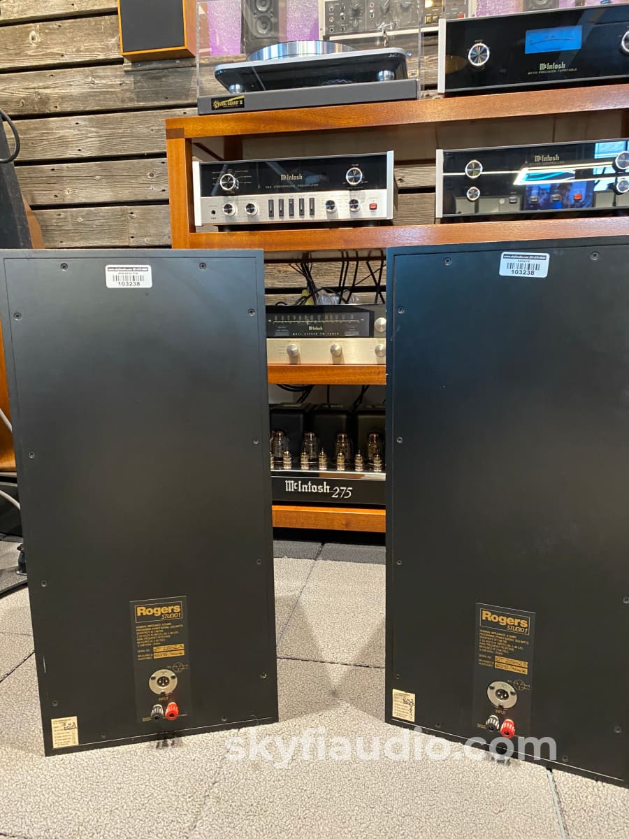 Rogers Studio 1 Vintage Professional Speakers