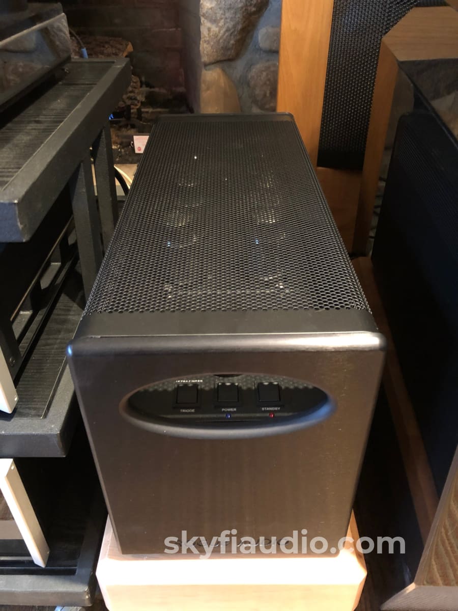 Rogue Audio Apollo Dark Tube Monoblocks With Custom Mapleshade Plinths Amplifier