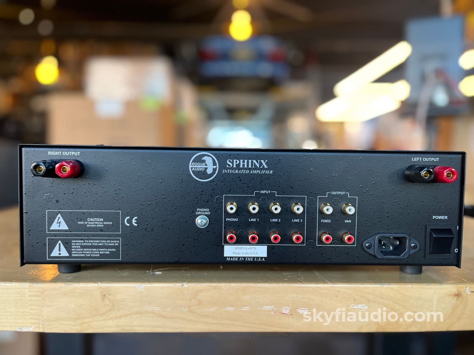 Rogue Audio Sphinx Integrated Amplifier V1- Serviced (Fresh Output Modules) Integrated Amplifier