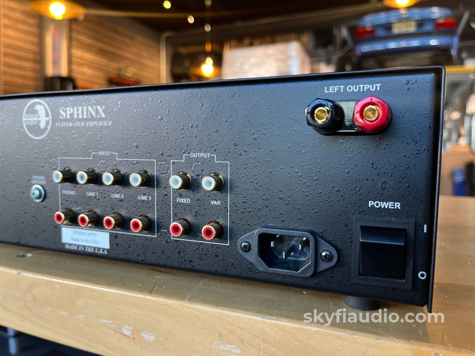 Rogue Audio Sphinx Integrated Amplifier V1- Serviced (Fresh Output Modules) Integrated Amplifier
