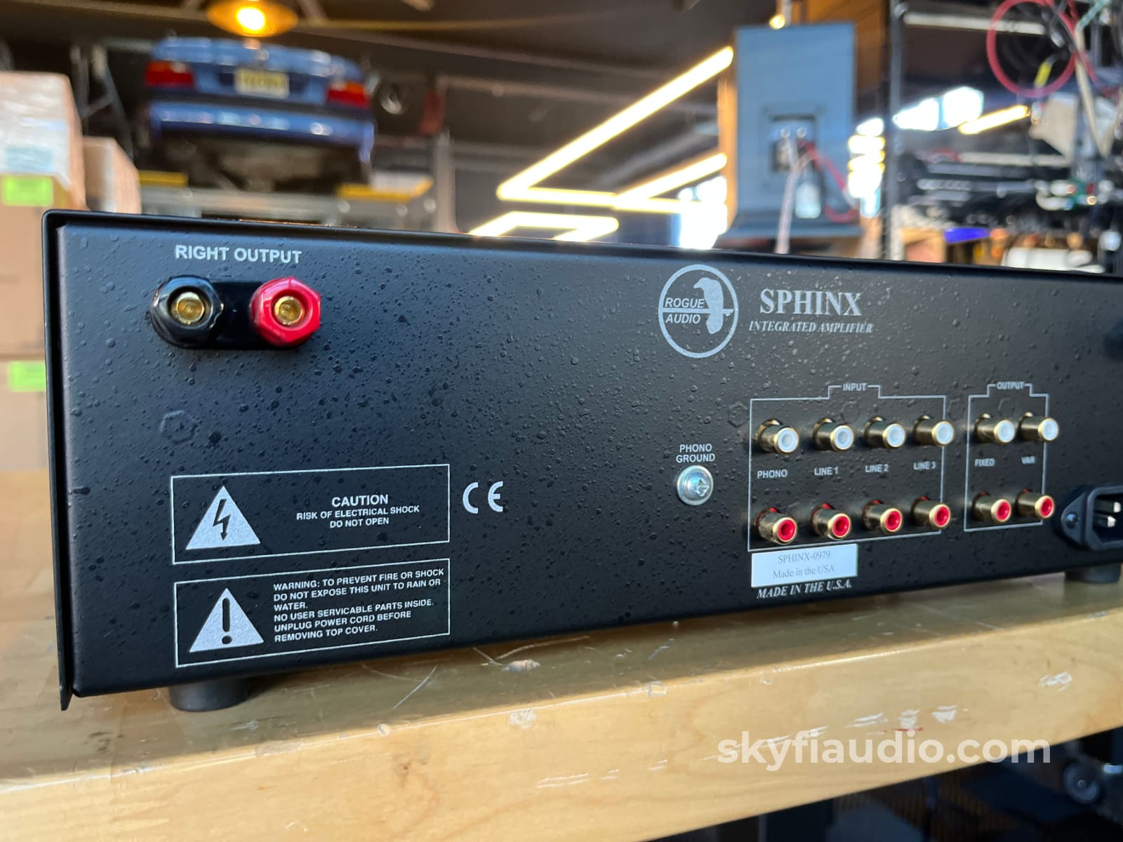 Rogue Audio Sphinx Integrated Amplifier V1- Serviced (Fresh Output Modules) Integrated Amplifier