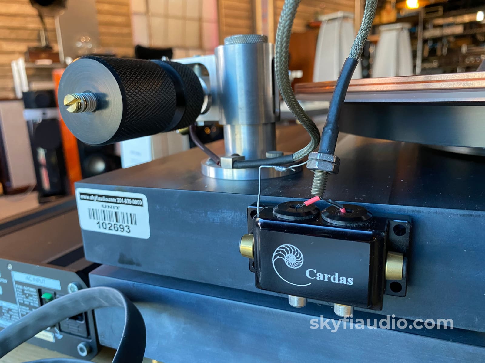 Roksan Custom Delrin Turntable With Wheaton Tonearm And New Sumiko Cartridge
