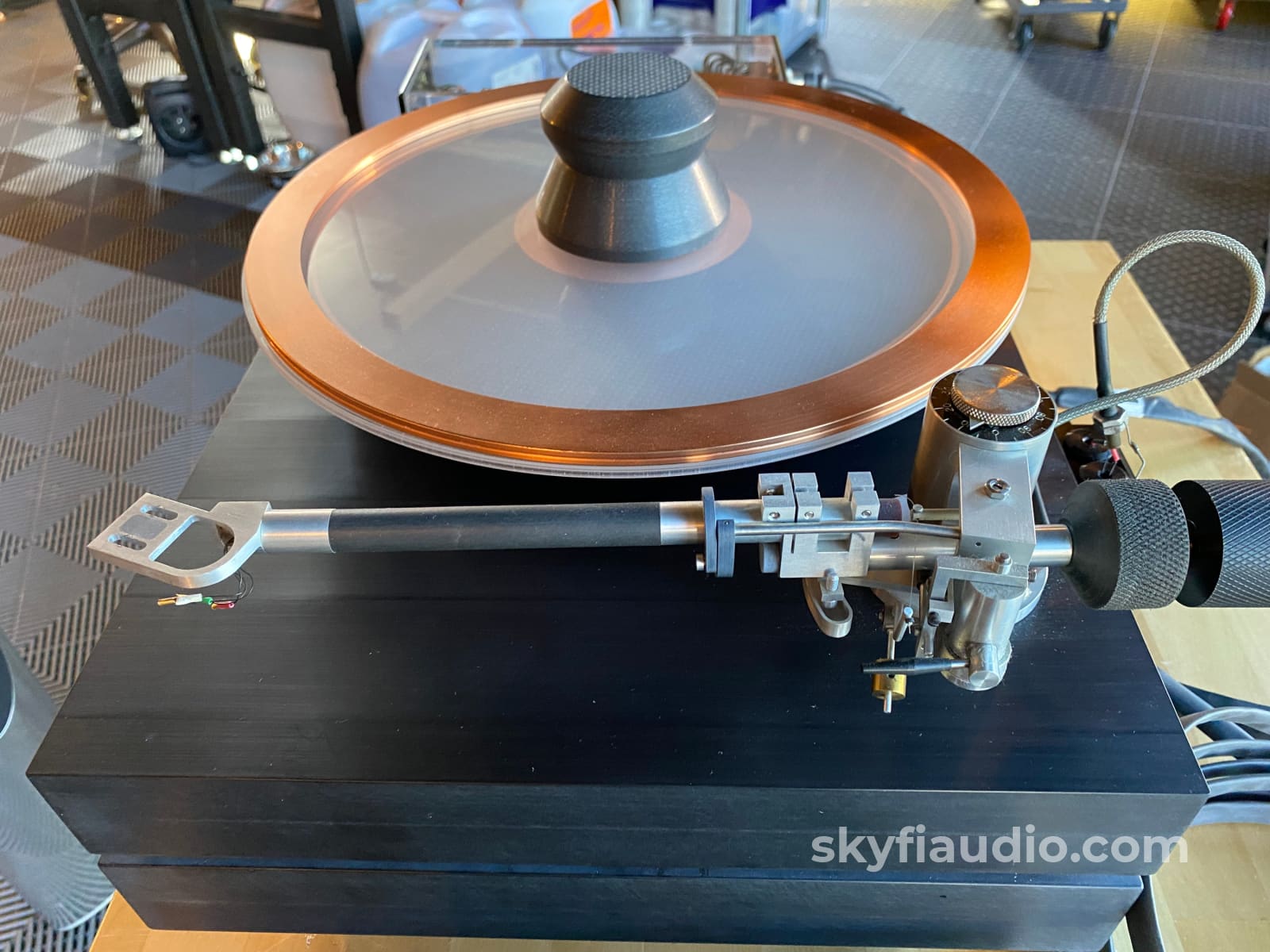 Roksan Custom Delrin Turntable With Wheaton Tonearm And New Sumiko Cartridge