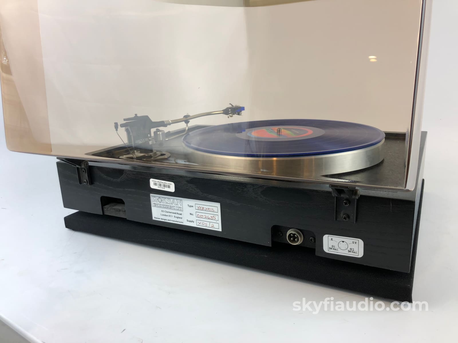 Roksan Xerxes Turntable With Improved Sme And Ps/2 Outboard Power Supply