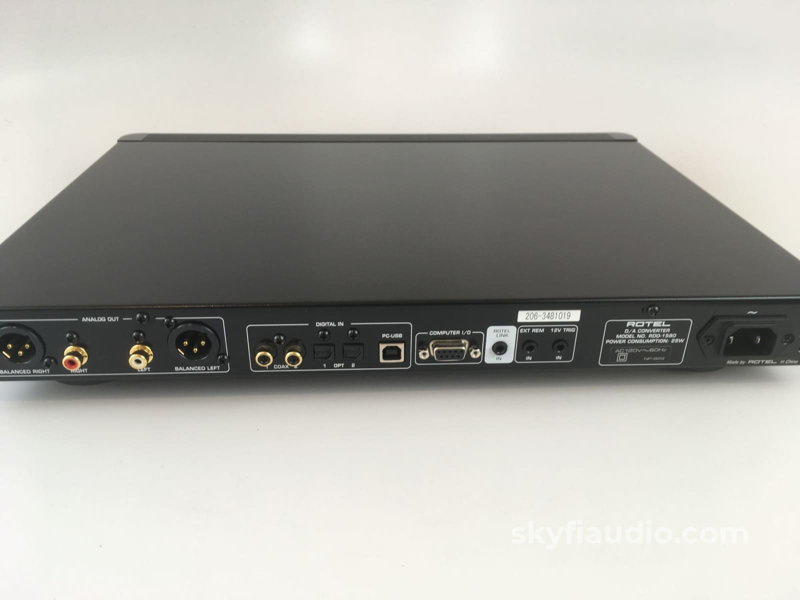 Rotel Rdd-1580 Dac Cd + Digital
