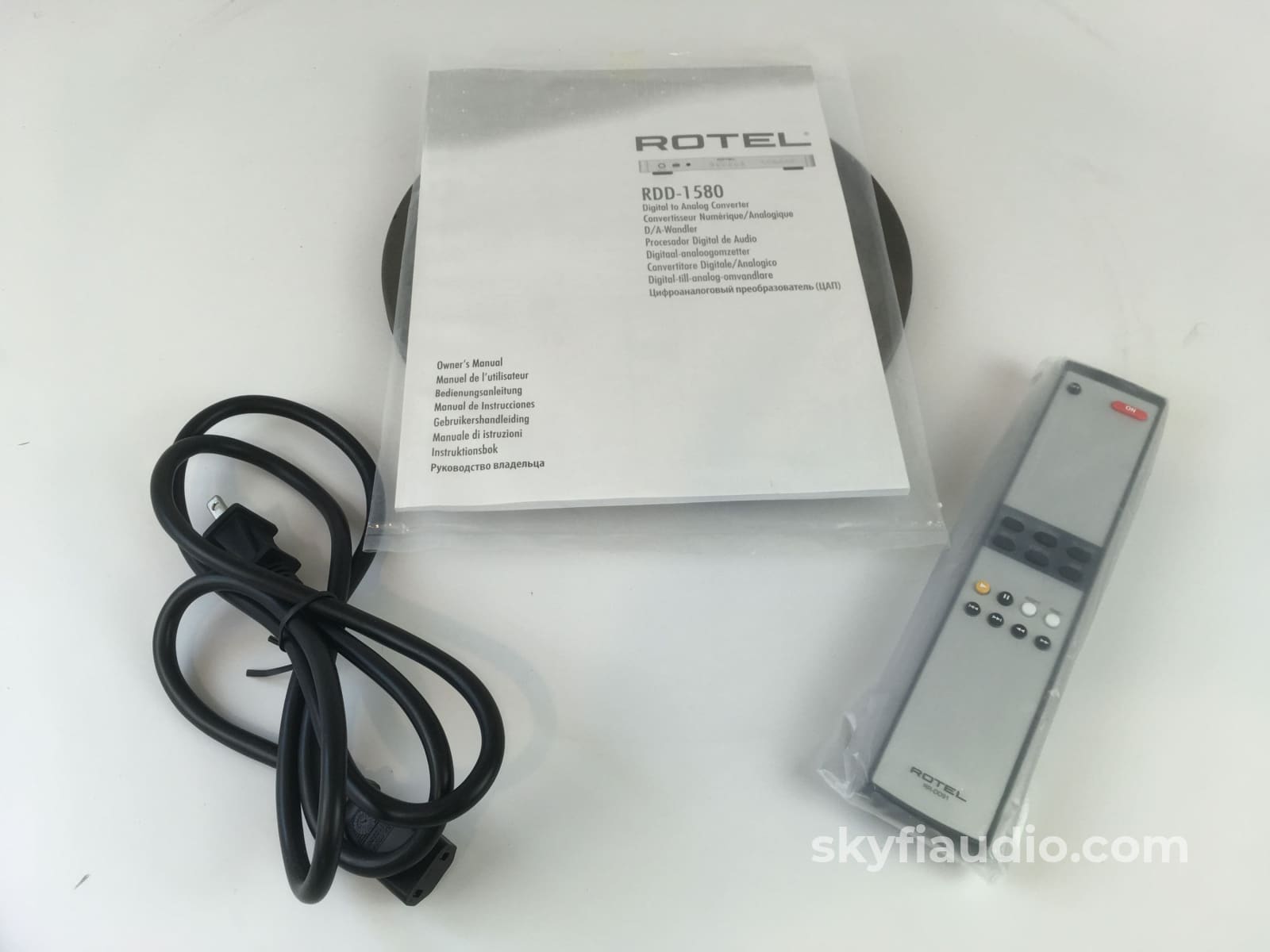 Rotel Rdd-1580 Dac Cd + Digital