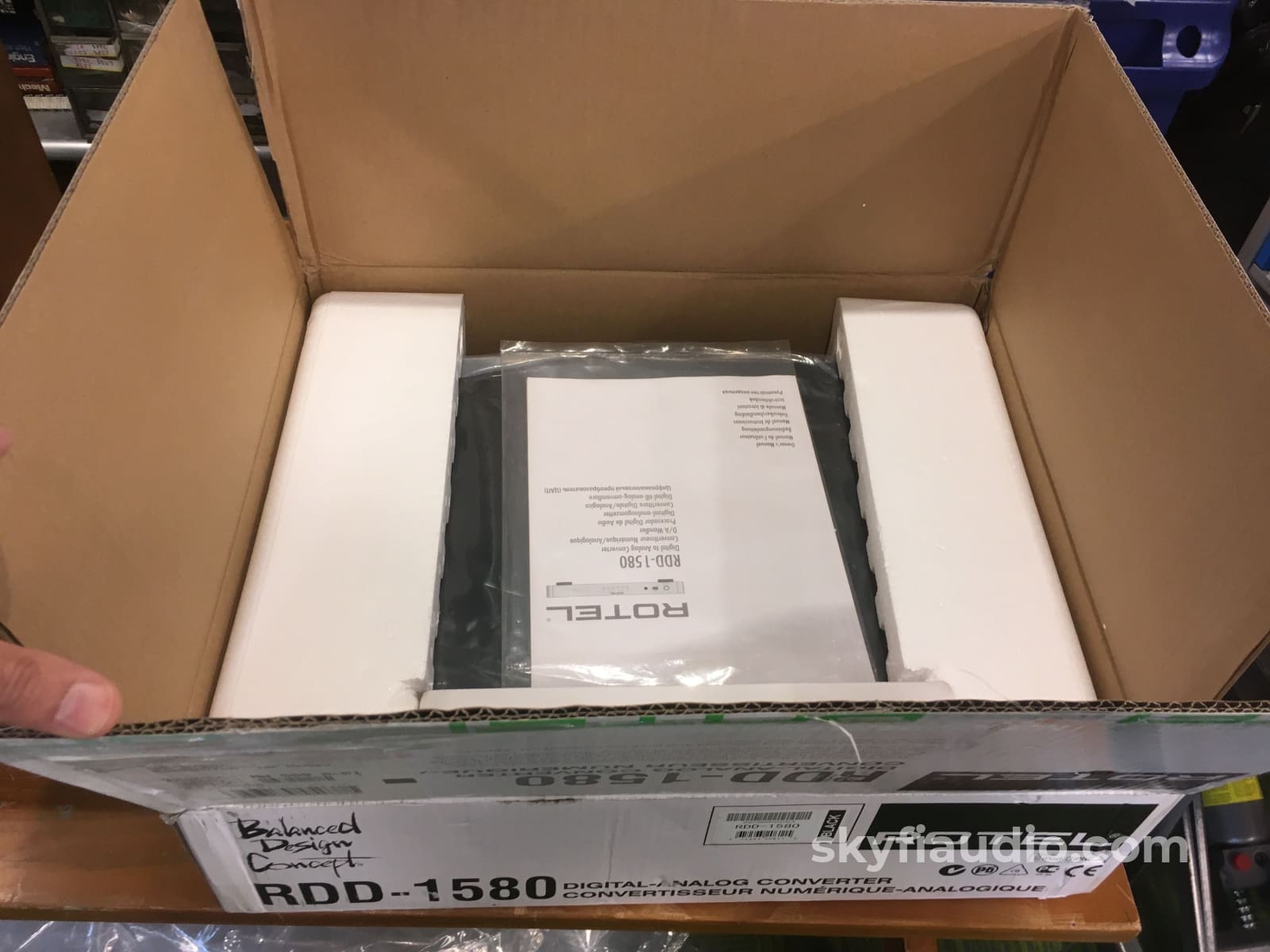 Rotel Rdd-1580 Dac Cd + Digital