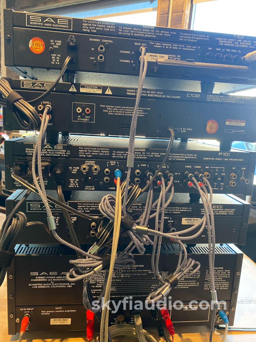 SAE 01 Complete System from the 1980's, Serviced, See Video