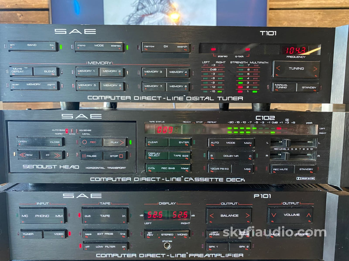 SAE 01 Complete System from the 1980's, Serviced, See Video