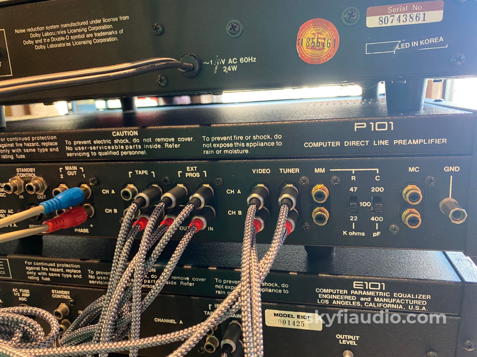 SAE 01 Complete System from the 1980's, Serviced, See Video