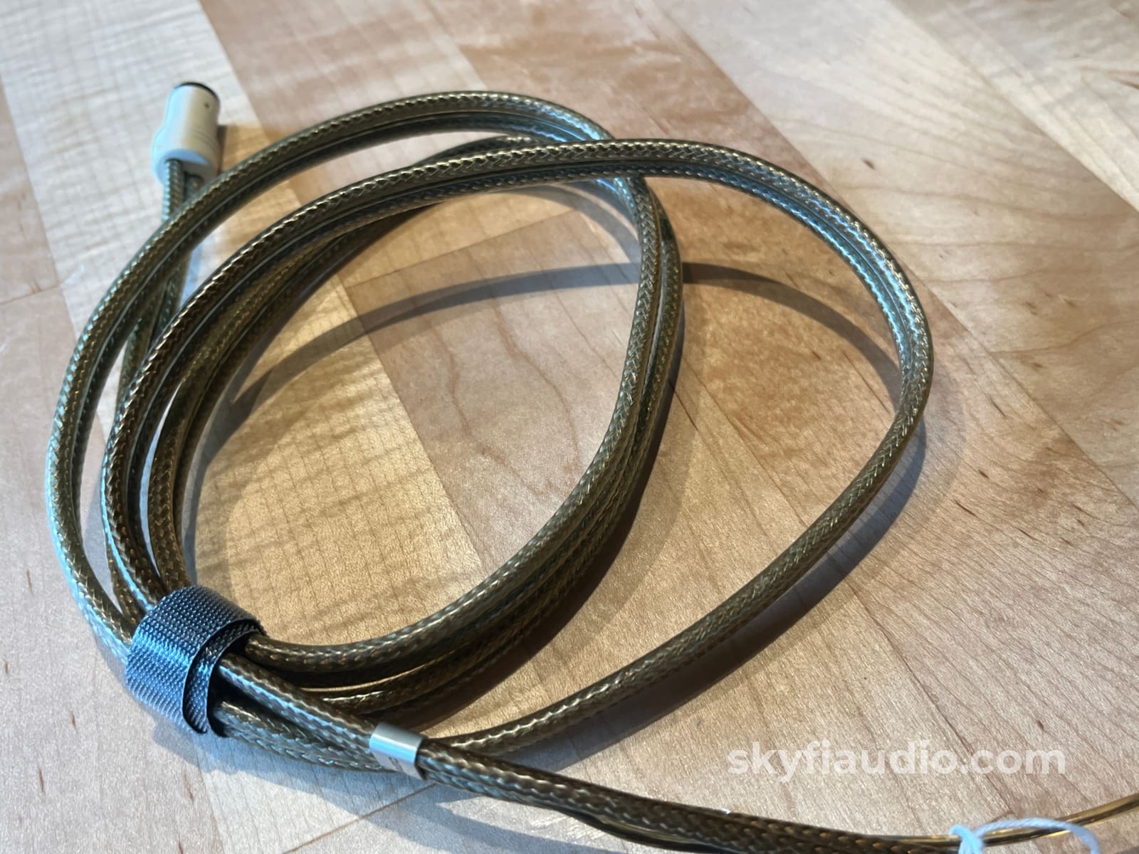 SAEC 8003S Female Din to RCA Transparent Phono cable - 1.5m - Cables