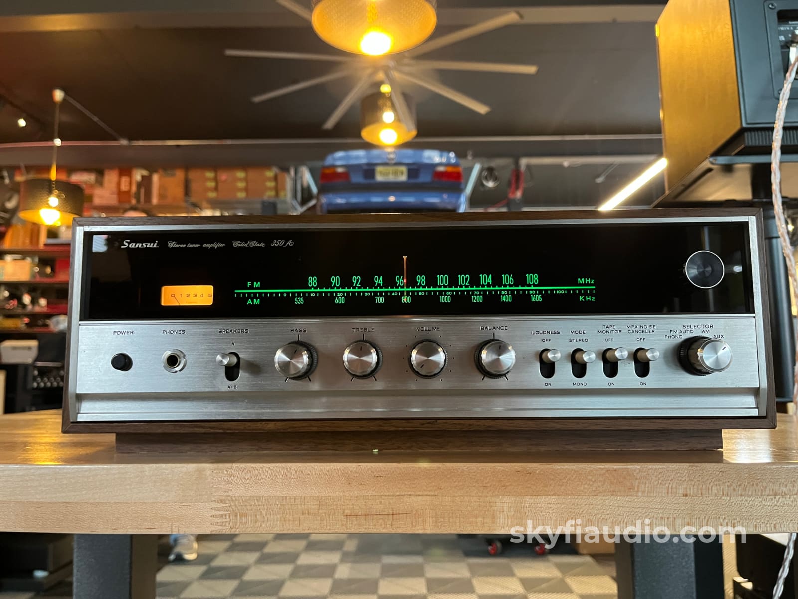 Sansui 350A Vintage AM/FM Receiver Integrated Amplifier