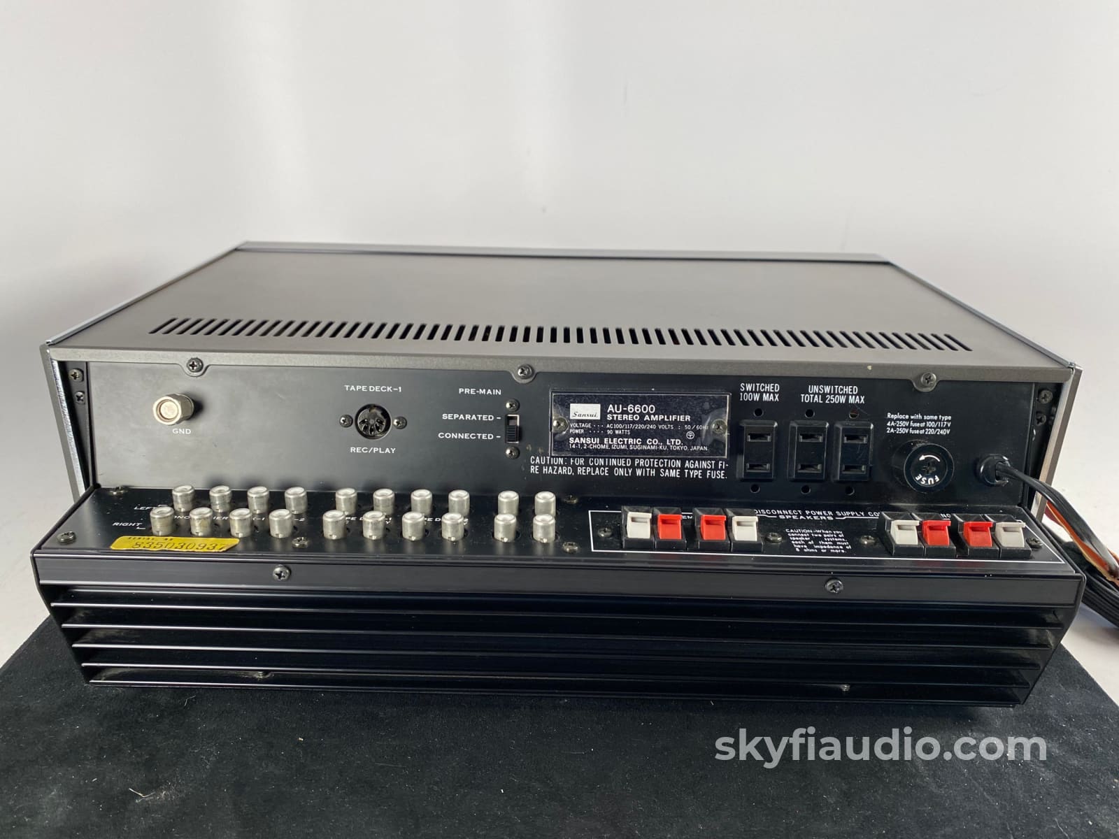 Sansui AU-6600 Integrated Amplifier - Super Clean from the 70's