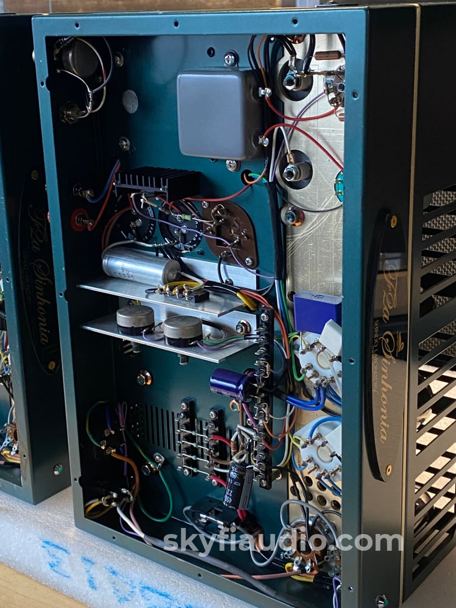 Shindo Laboratory F2A Sinhonia Tube Monoblock Pair - Uber Rare Amplifier