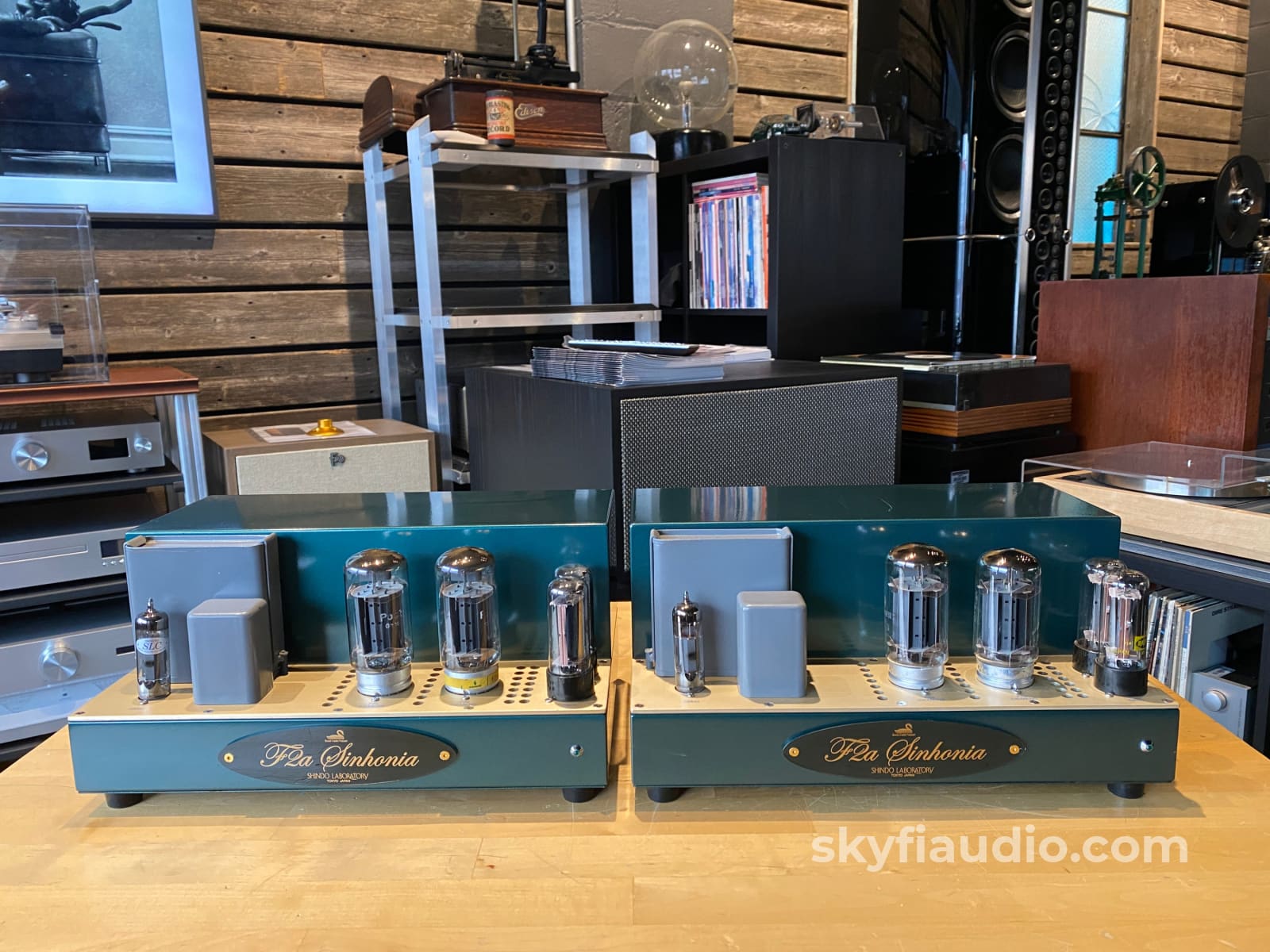 Shindo Laboratory F2A Sinhonia Tube Monoblock Pair - Uber Rare Amplifier
