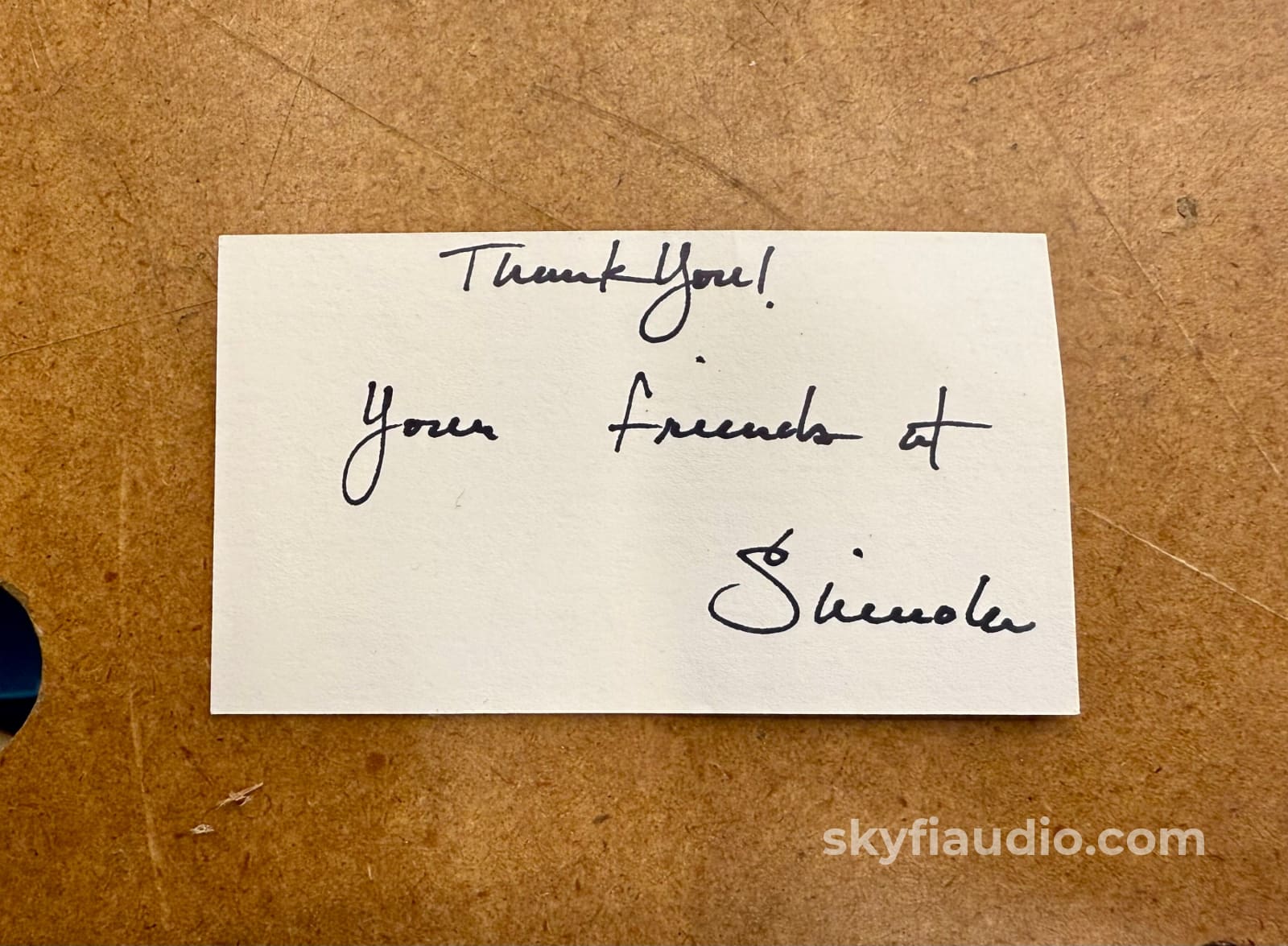 Shinola Runwell Turntable (White Oak) Turntable