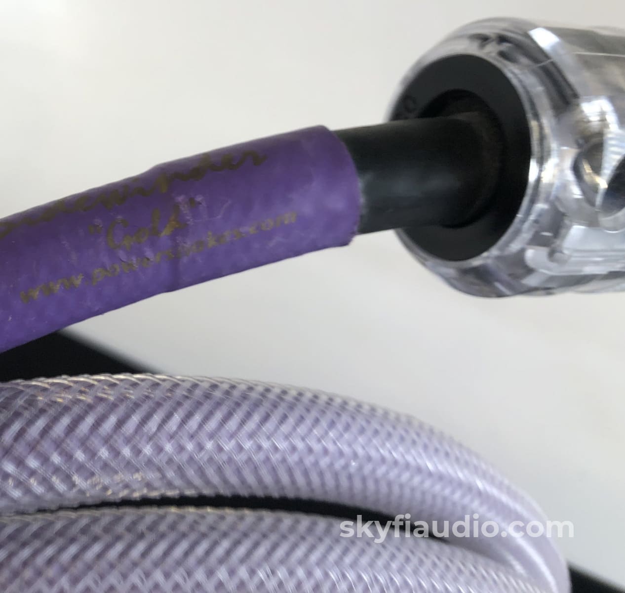Shunyata Research Sidewinder Gold Power Cable - 6 Cables