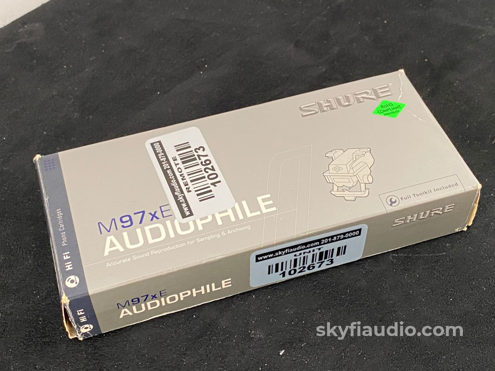 Shure M97Xe Vintage Mm Phono Cartridge W/New Stylus