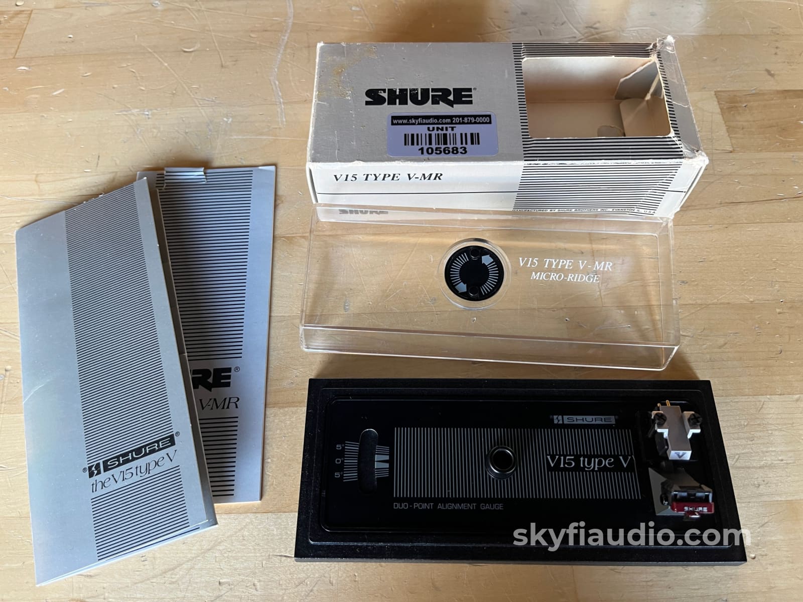 Shure V15 Type V-Mr Mm Phono Cartridge - Complete Kit