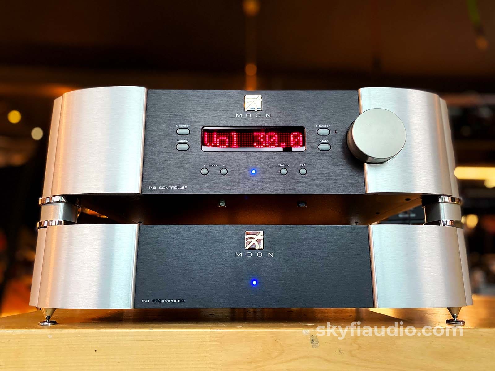Simaudio Moon Evolution P-8 Reference Dual-Mono Preamplifier Stereophile Class A