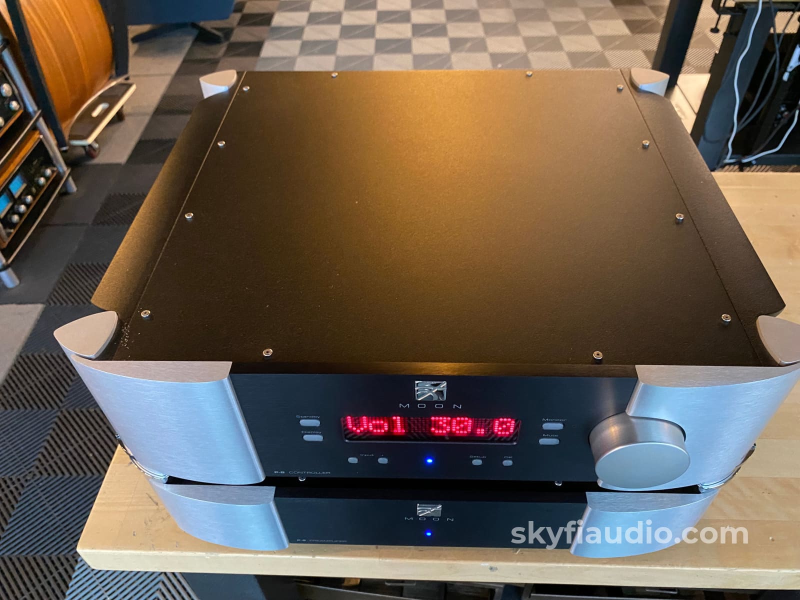 Simaudio Moon Evolution P-8 Reference Dual-Mono Preamplifier Stereophile Class A