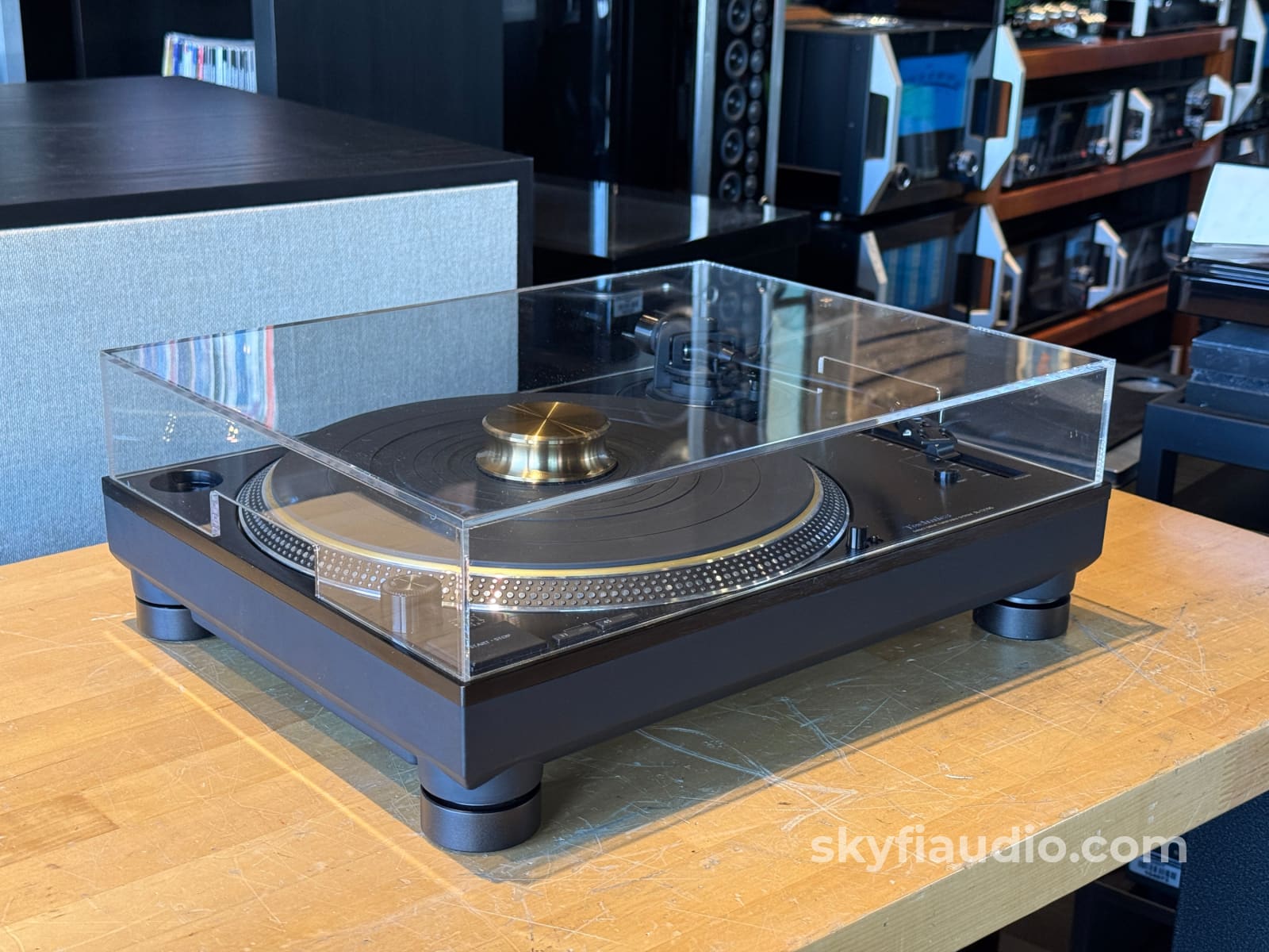 SkyFi Acrylic Dust Cover - Clear or Smoked - for Technics SL-1200G GR GR2 and SL-1300G Accessory