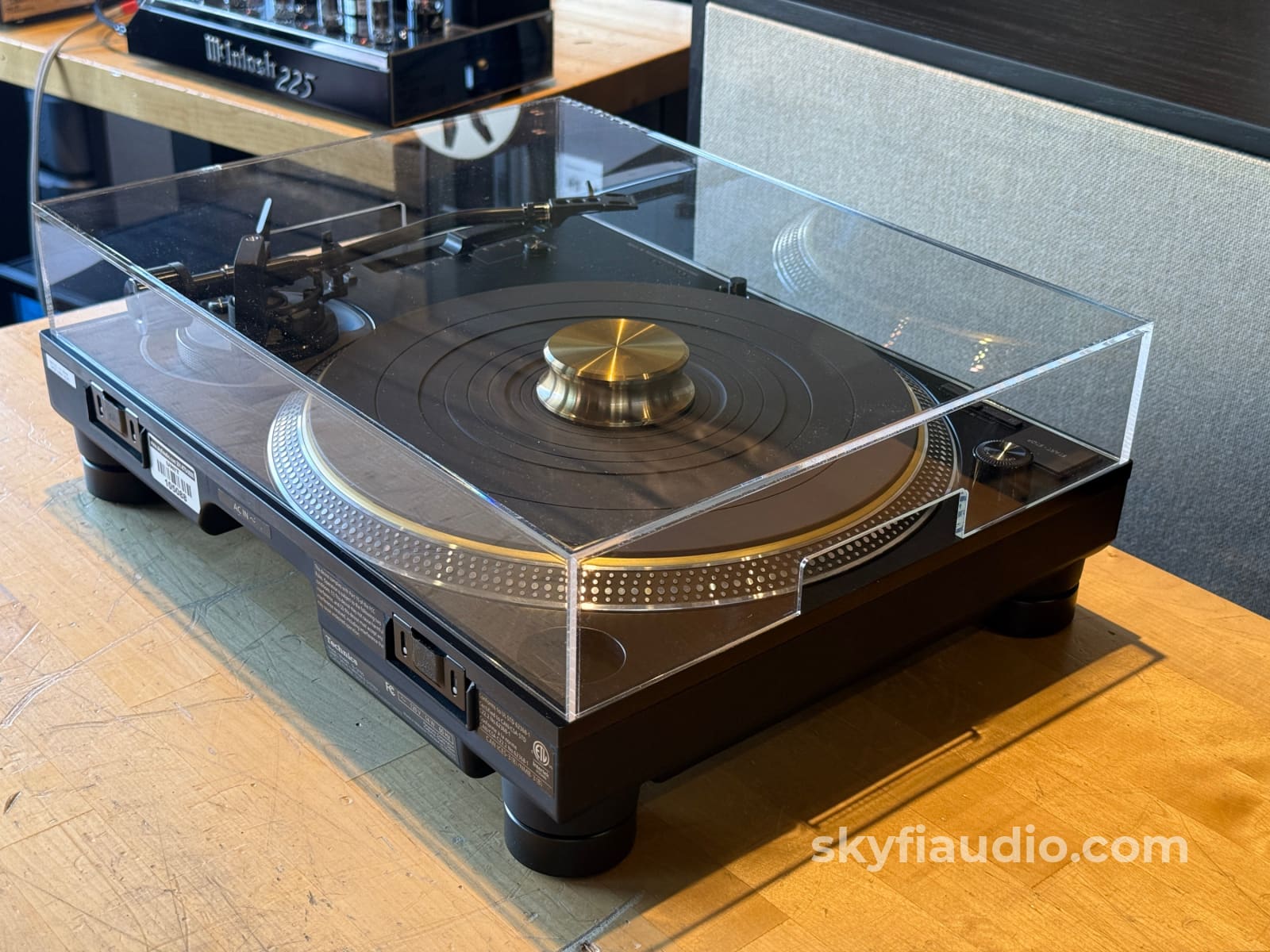 SkyFi Acrylic Dust Cover for Technics SL-1200G, GR, GR2, and SL-1300G