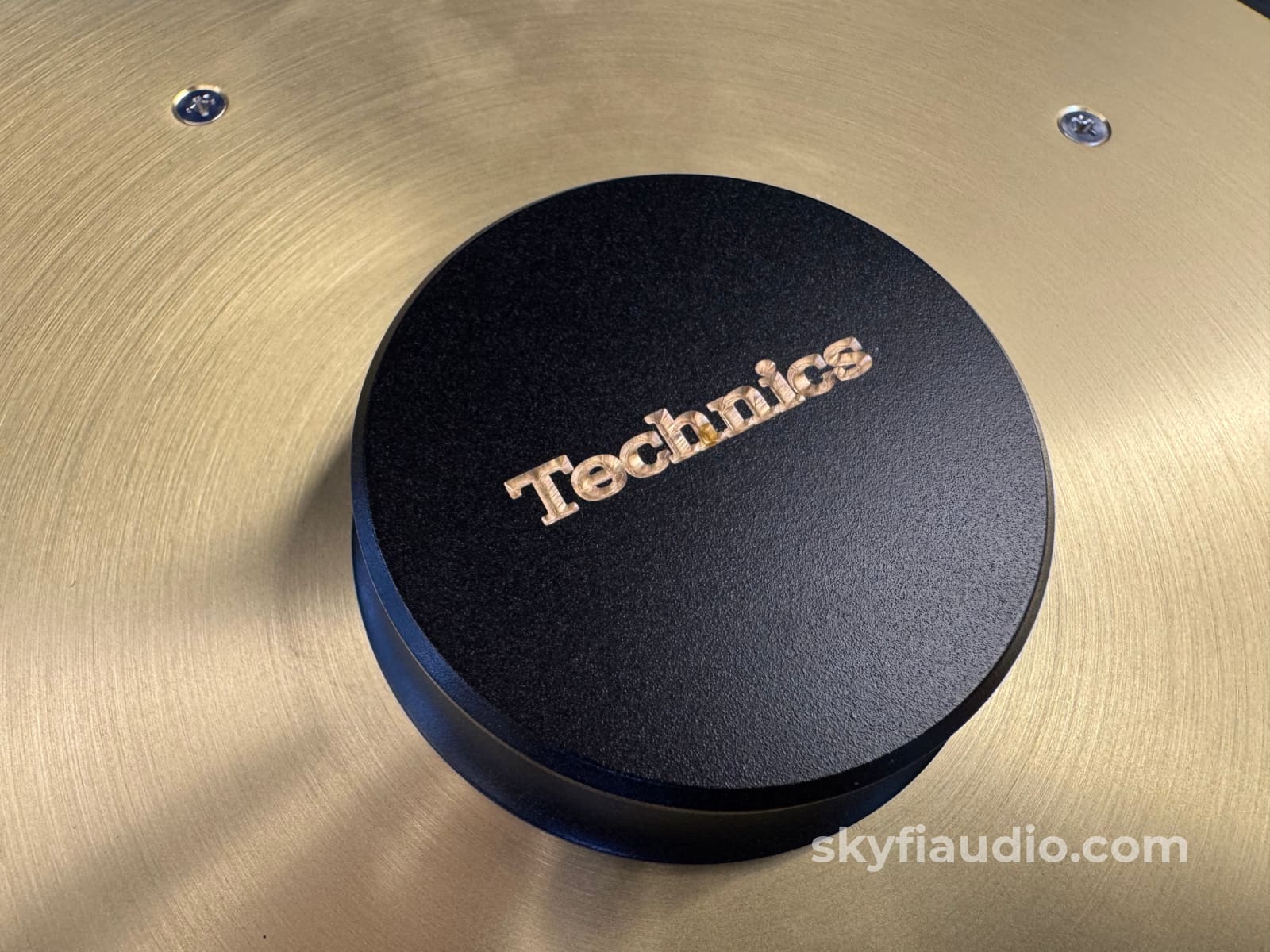 SkyFI Black Record Puck With Logo - Limited Available Accessory