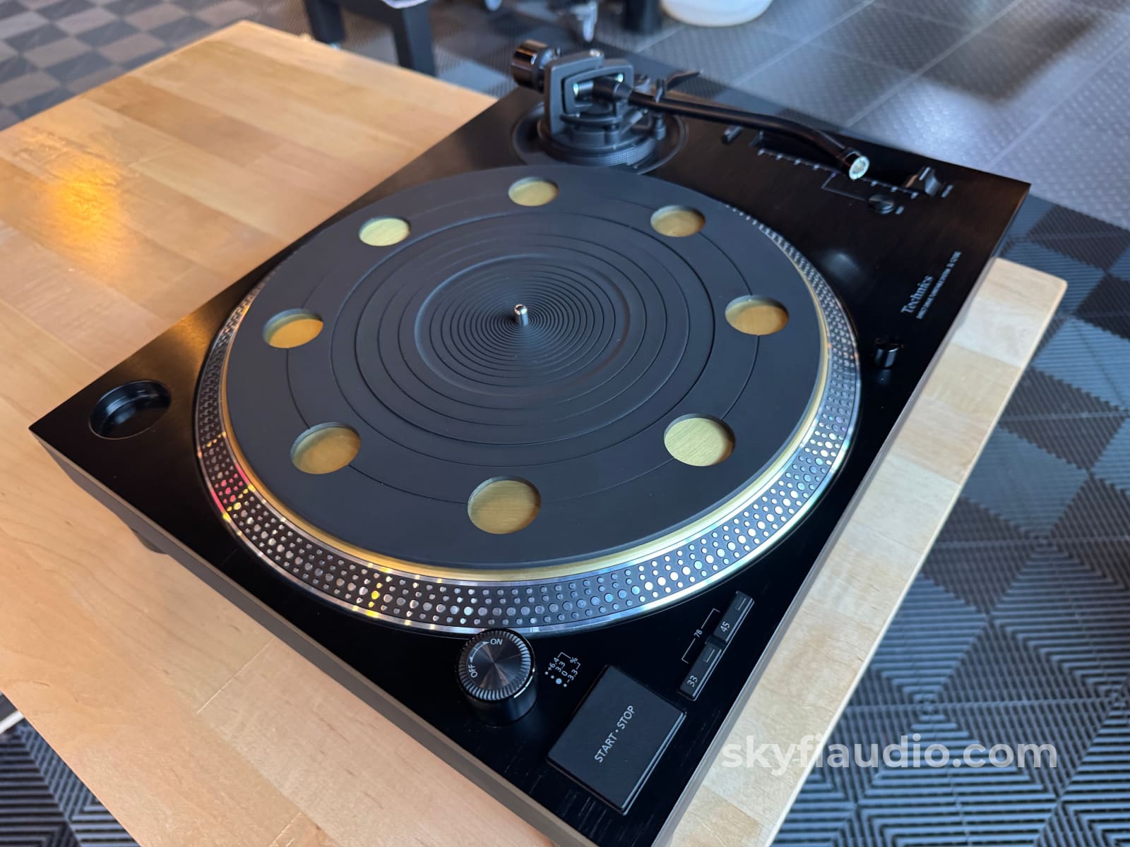 SkyFi Custom See Thru Record Mat For Technics + Others Accessory